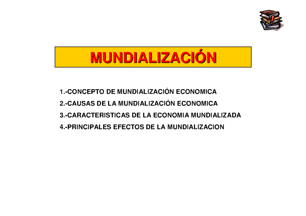 Diapositivas Tema 1 - Mundialización - MUNDIALIZACIMUNDIALIZACIÓÓNN 1 ...