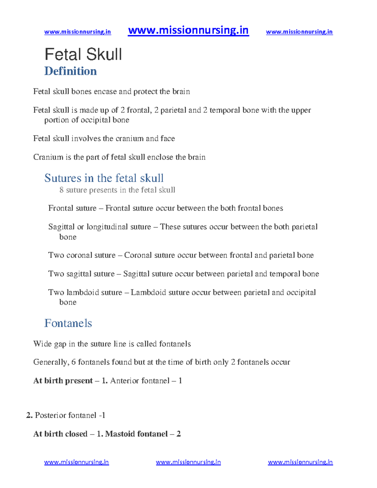 Fetal Skull - Fetal Skull Definition Fetal skull bones encase and ...