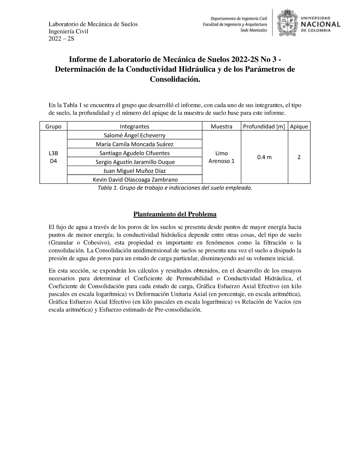 Informe 3 Grupo L3-B - Suelos Particulas - Ingeniería Civil 2022 – 2S ...