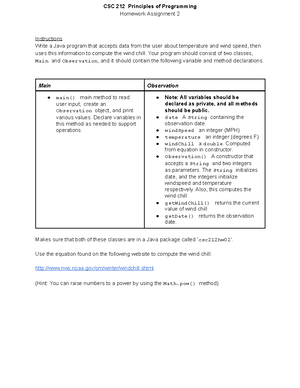 Assignement 1 - Assignment with problem statement and source code ...