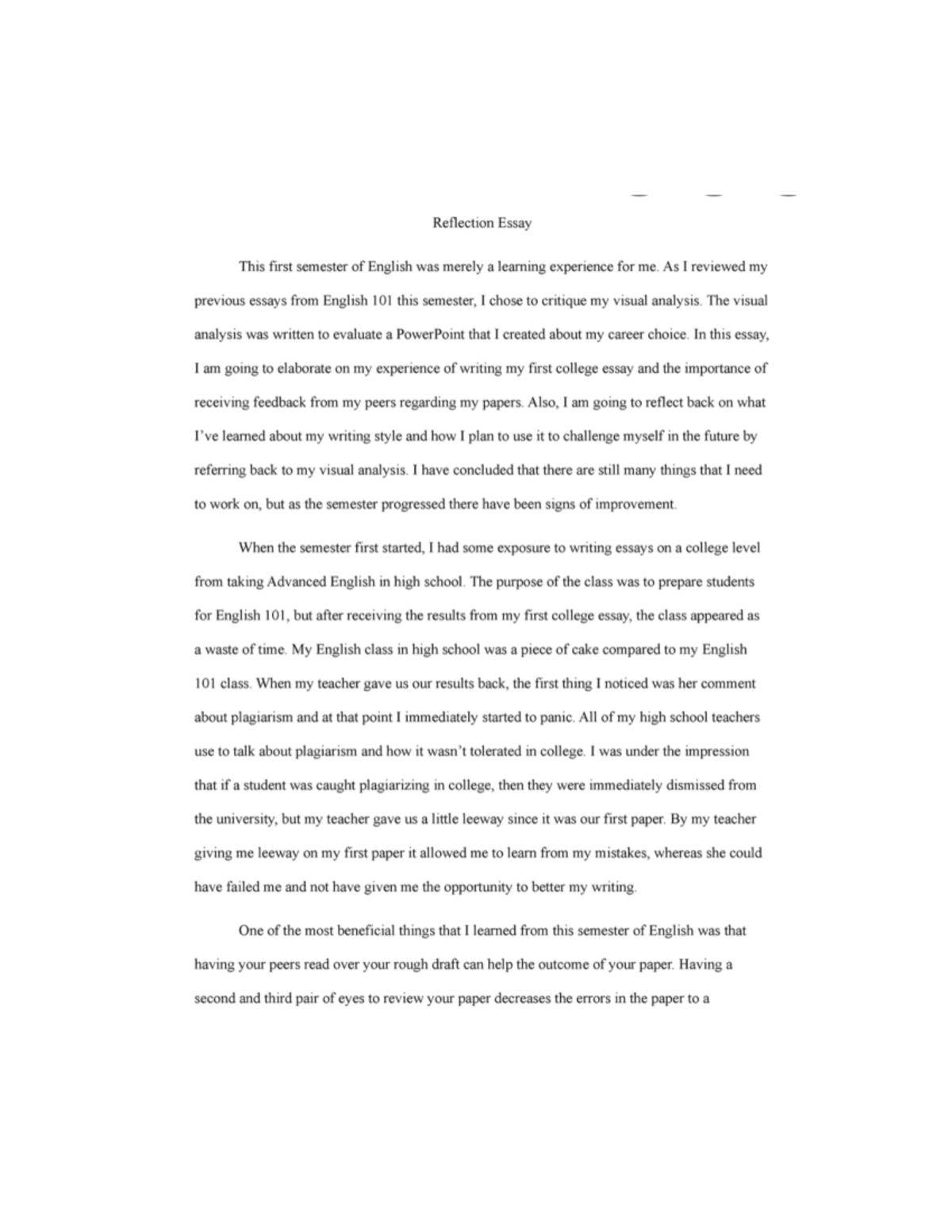 essay for english learning