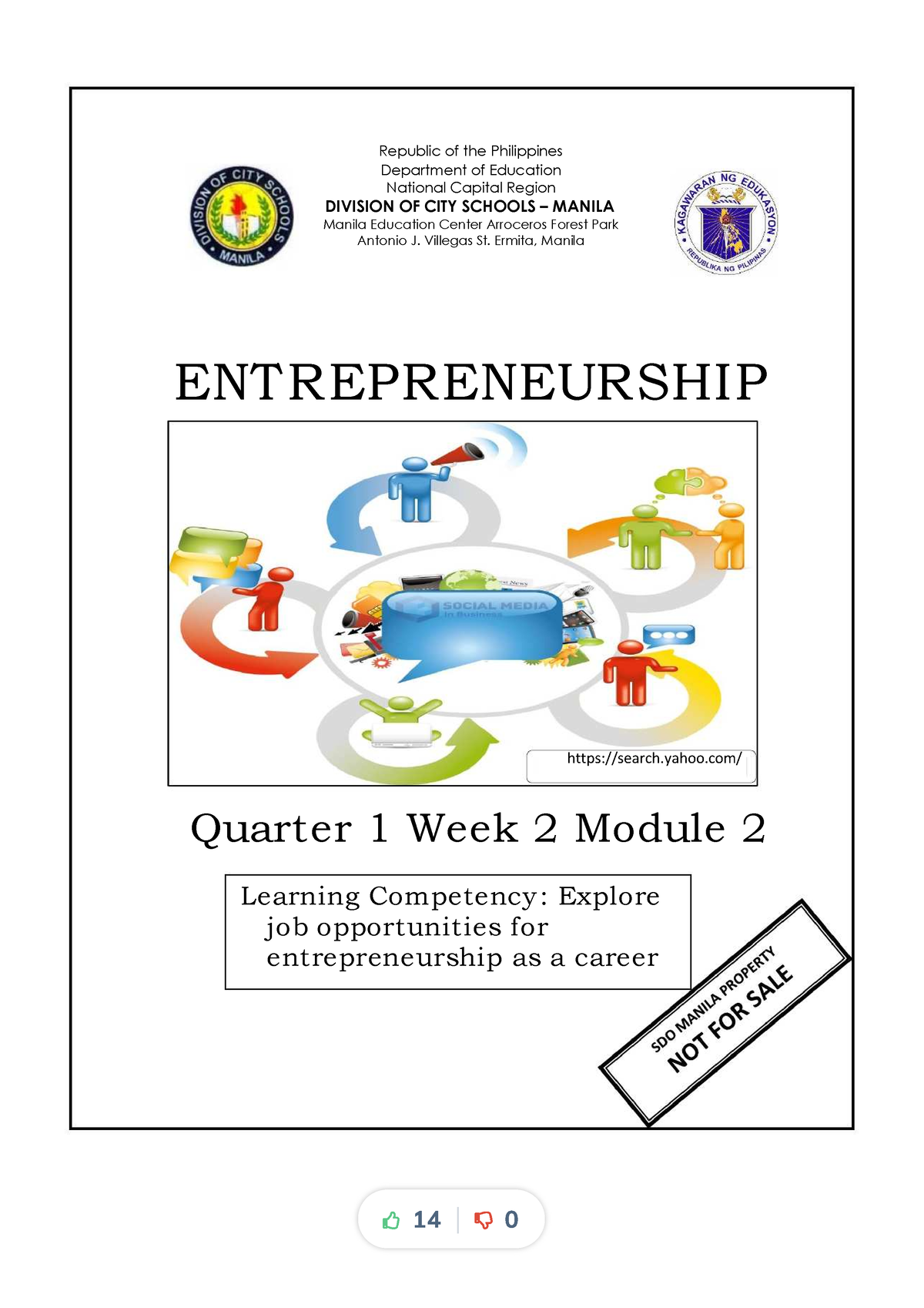 Entrepreneurship-module-2-grade-12-abm compress - Quarter 1 Week 2 ...