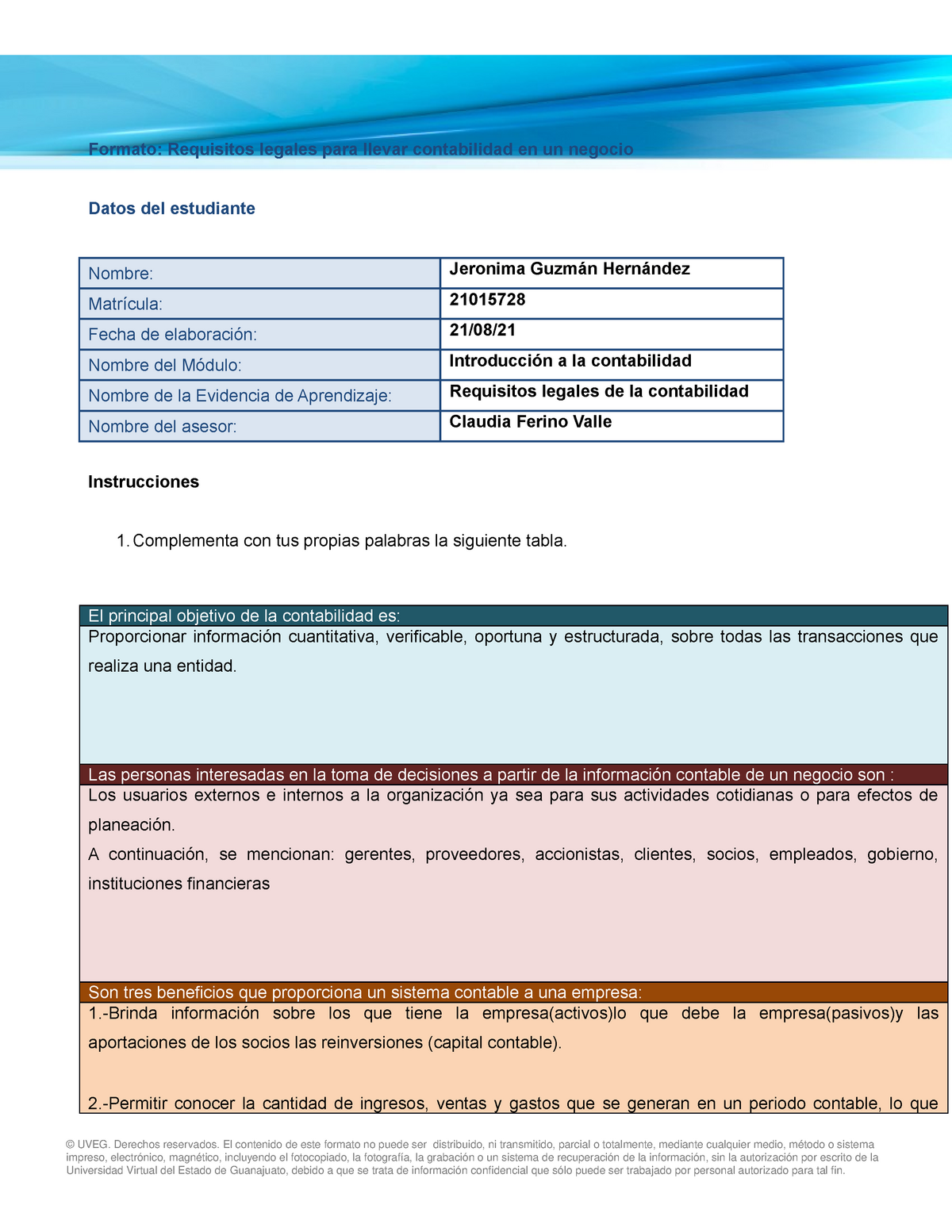 Requisitos Legales De La Contabilidad Formato Requisitos Legales Para Llevar Contabilidad En 3194