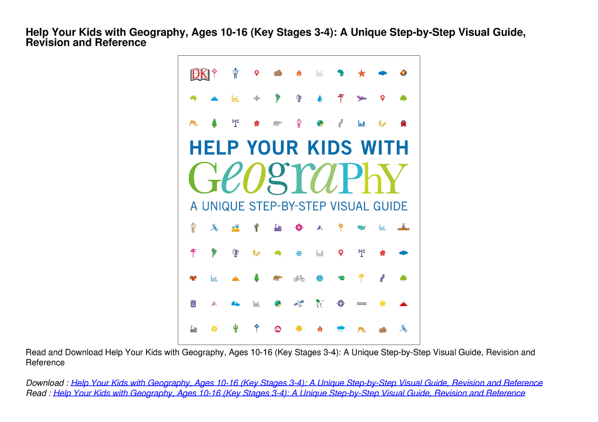 READ [PDF] Help Your Kids with Geography, Ages 10-16 (Key Stages 3-4 ...