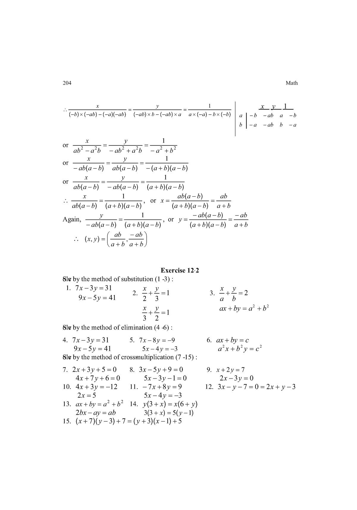 Mathematics Class 9-10 ( PDFDrive )-27 - ( ) ( ) ( )( ) (ab) B (ab) A A ...