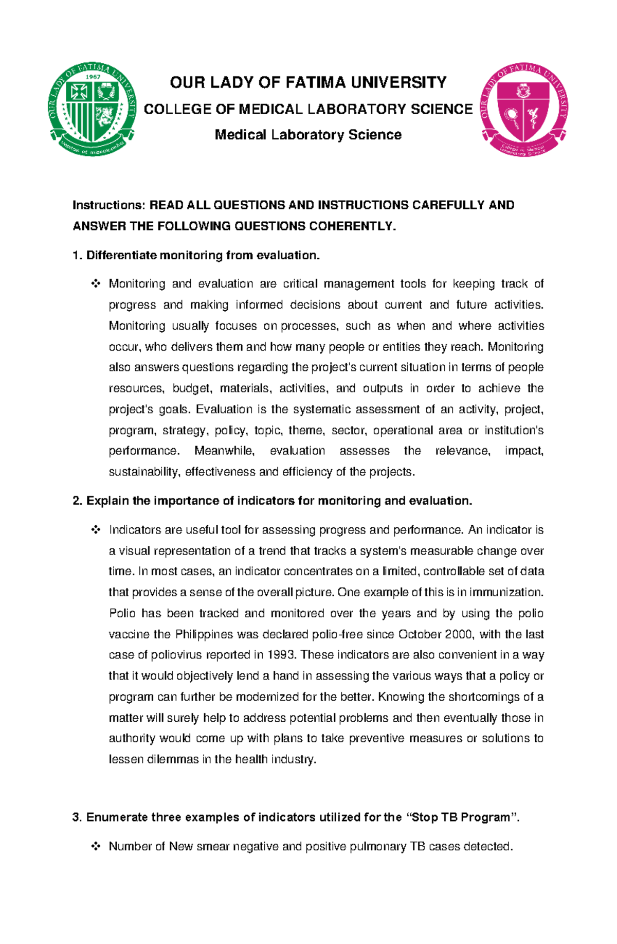 HEALTH INFORMATION SYSTEM MONITORING AND EVALUATION Health Info