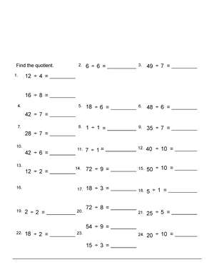 Grade 3 multiply columns 1 digit 2 digit a - Find the product. 1. 57 2 ...