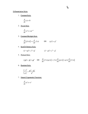 Chapter 1 Limits pdf notes Pre Calc - Math 154 - UAlberta - Studocu