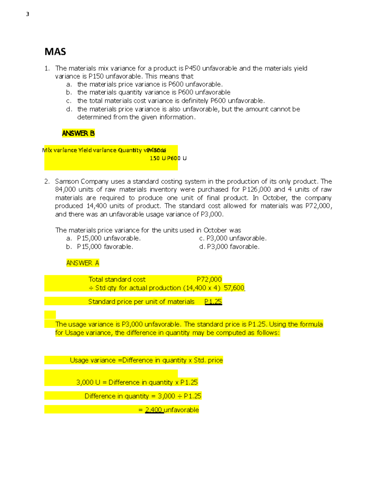 3-mas-answer-key-mas-3-mix-variance-yield-variance-quantity-variancep450-u-150-u-p600-u-mas