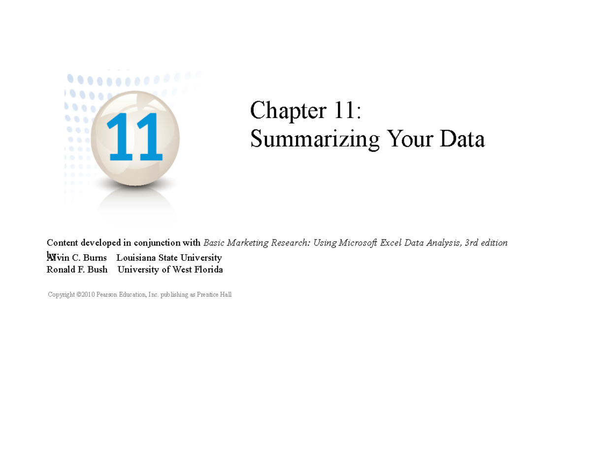 Chapter+11+PPT updated+with+text+descriptions - Copyright ©2010 Pearson ...