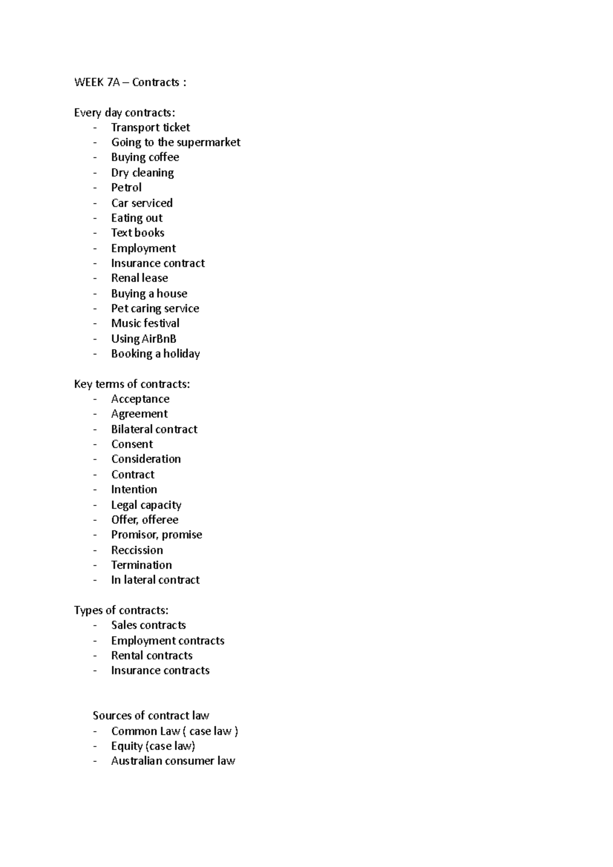 Contracts - Many references are to decisions of enlgish courts which ...