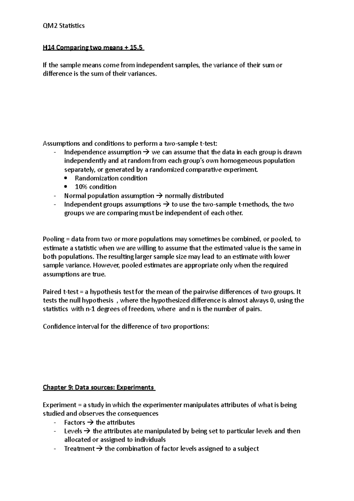 qm2-statistics-summary-h14-comparing-two-means-15-if-the-sample