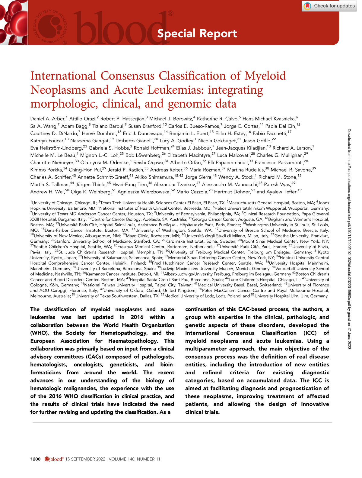 Bloodbld 2022015 850 C - Special Report International Consensus ...