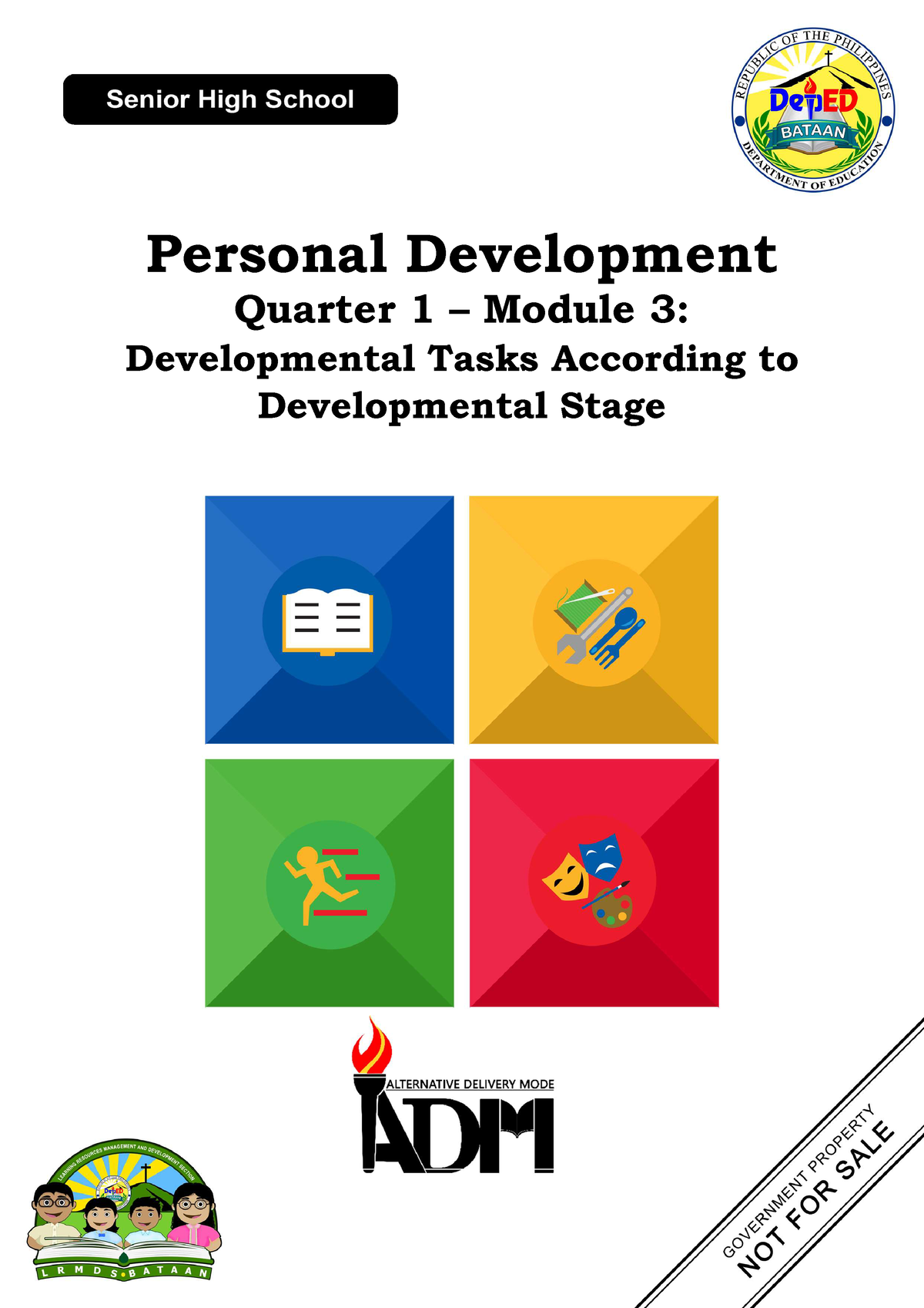 Perdev Q1 Mod3 Kdoctolero Personal Development Quarter 1 Module 3 Developmental Tasks 5452