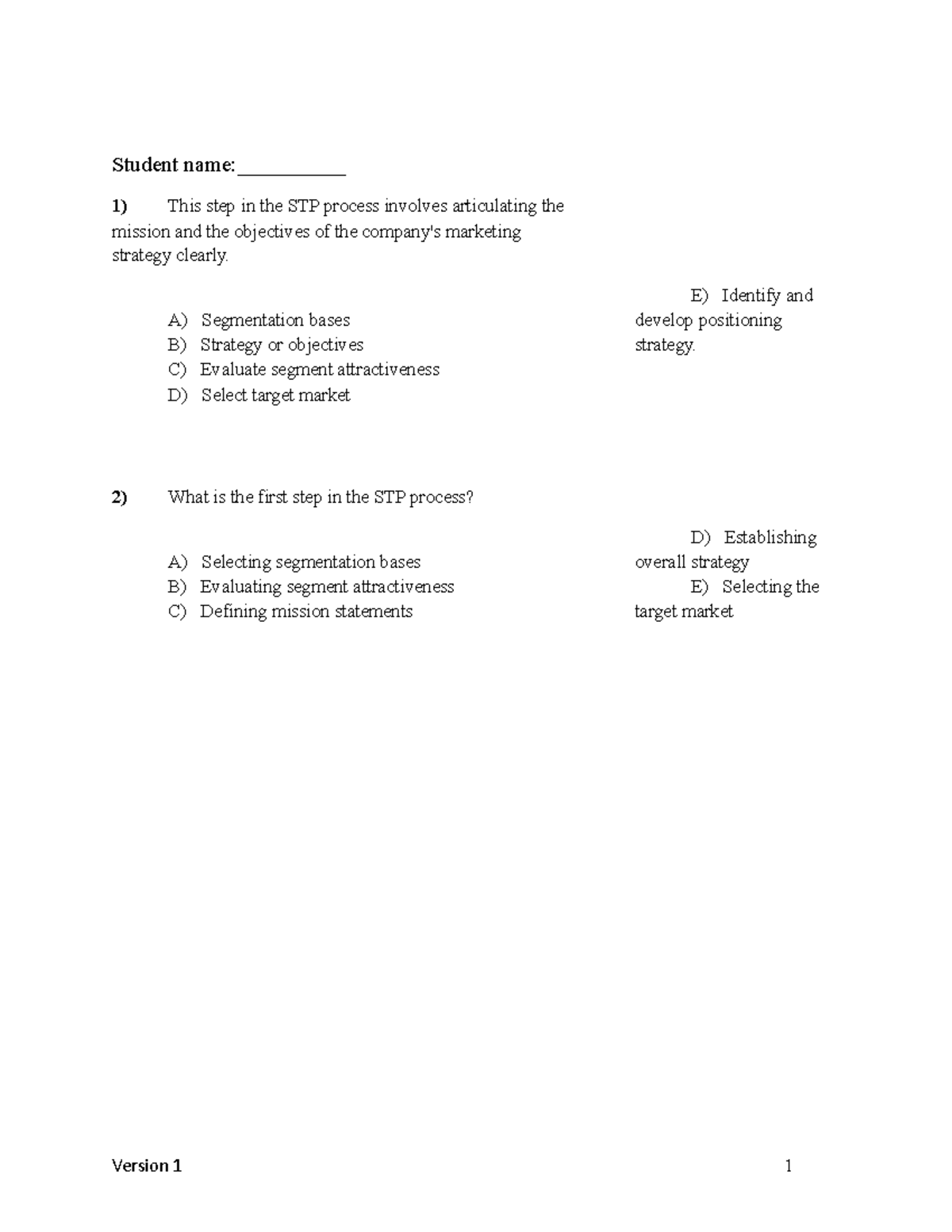 Chapter 06 Test Bank version 1 test bank to practice for midterm with ...