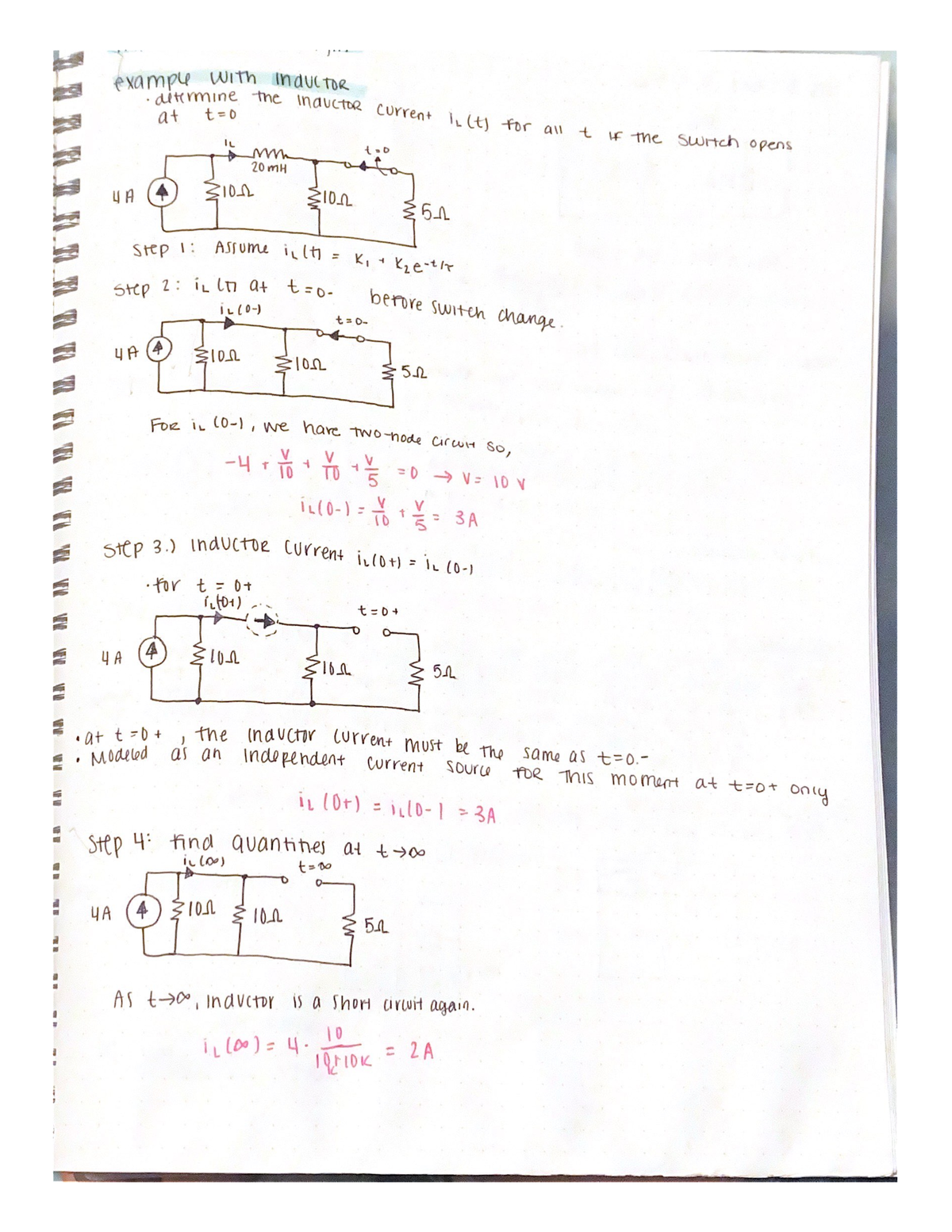 Transient Analysis - ENGR21200001 - Studocu