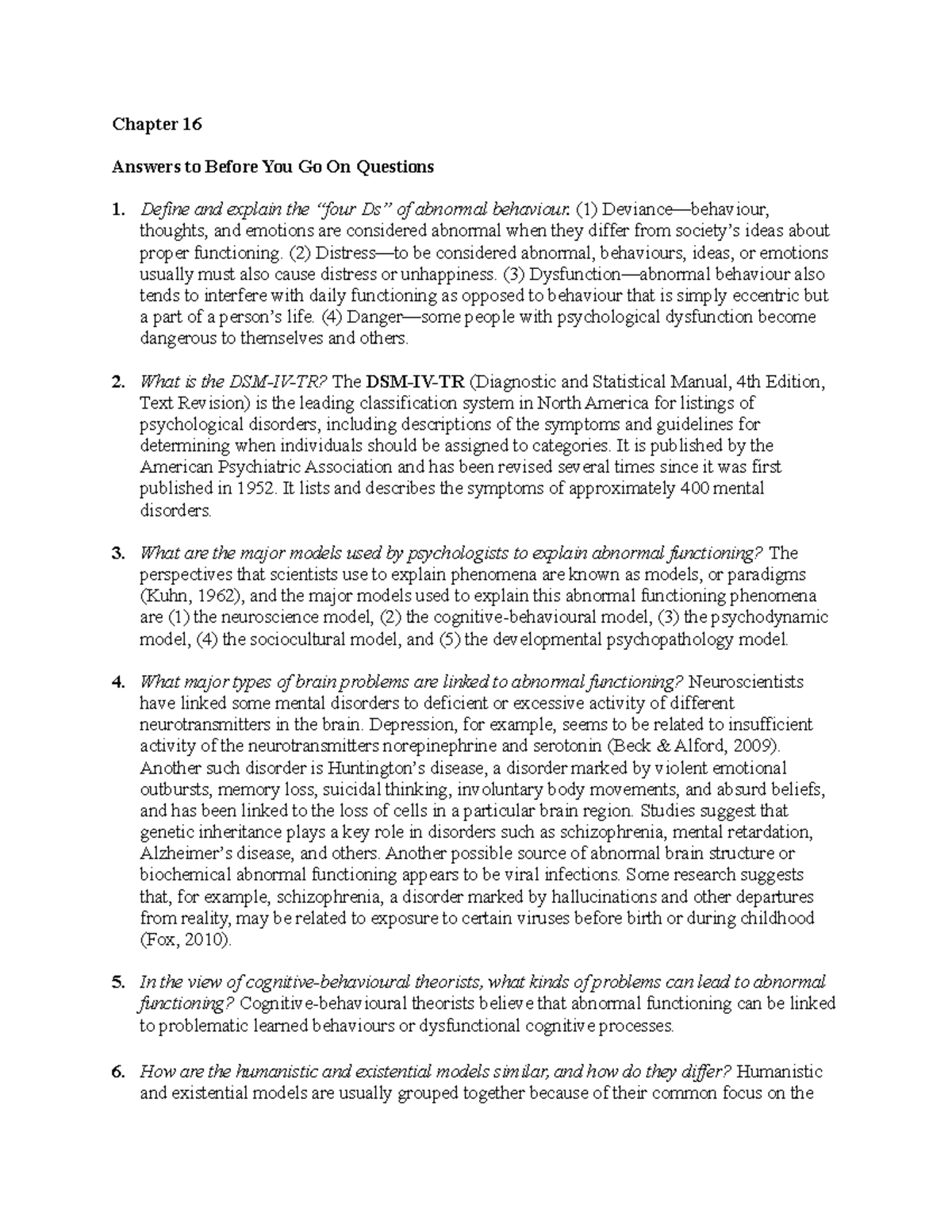 Ch16 - Lecture notes Lecture 16 - Chapter 16 Answers to Before You Go ...