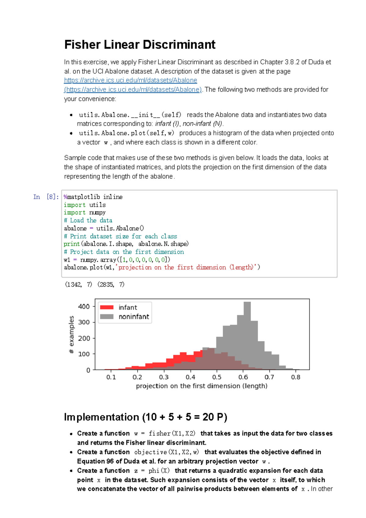 Sheet 03-programming - Jupyter Notebook - Fisher Linear Discriminant In ...
