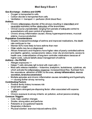 Adult health II immunity & infection - PrepU Chapters – 43 + 44 Med ...