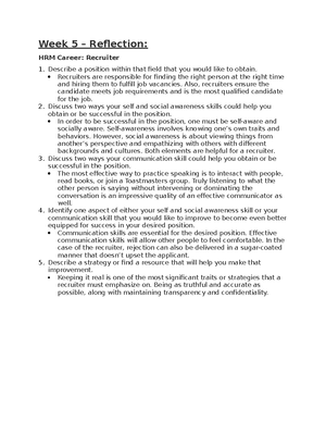 Leigha Winfrey Com100 Week 5 Reflection - Throughout the first five ...