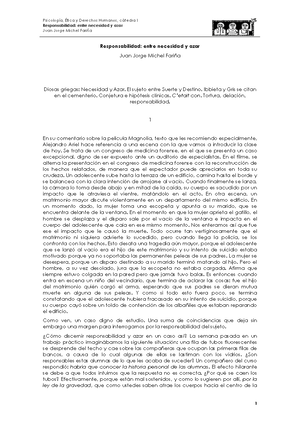 Resumen Primer Parcial Barreiro Etica - UNIDAD 1 Ferrer, J. J.- Álvarez ...