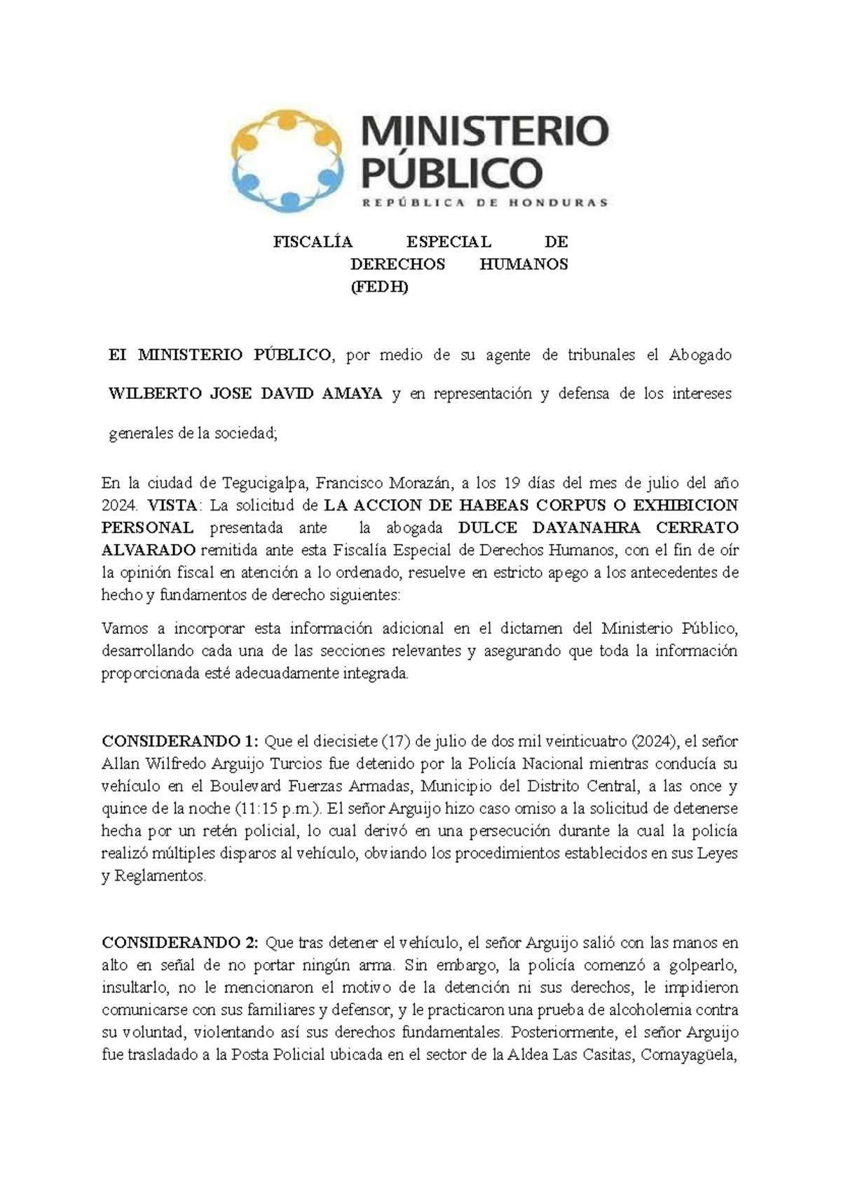 Trabajo Constitucional grupo C - FISCALÍA ESPECIAL DE DERECHOS HUMANOS ...