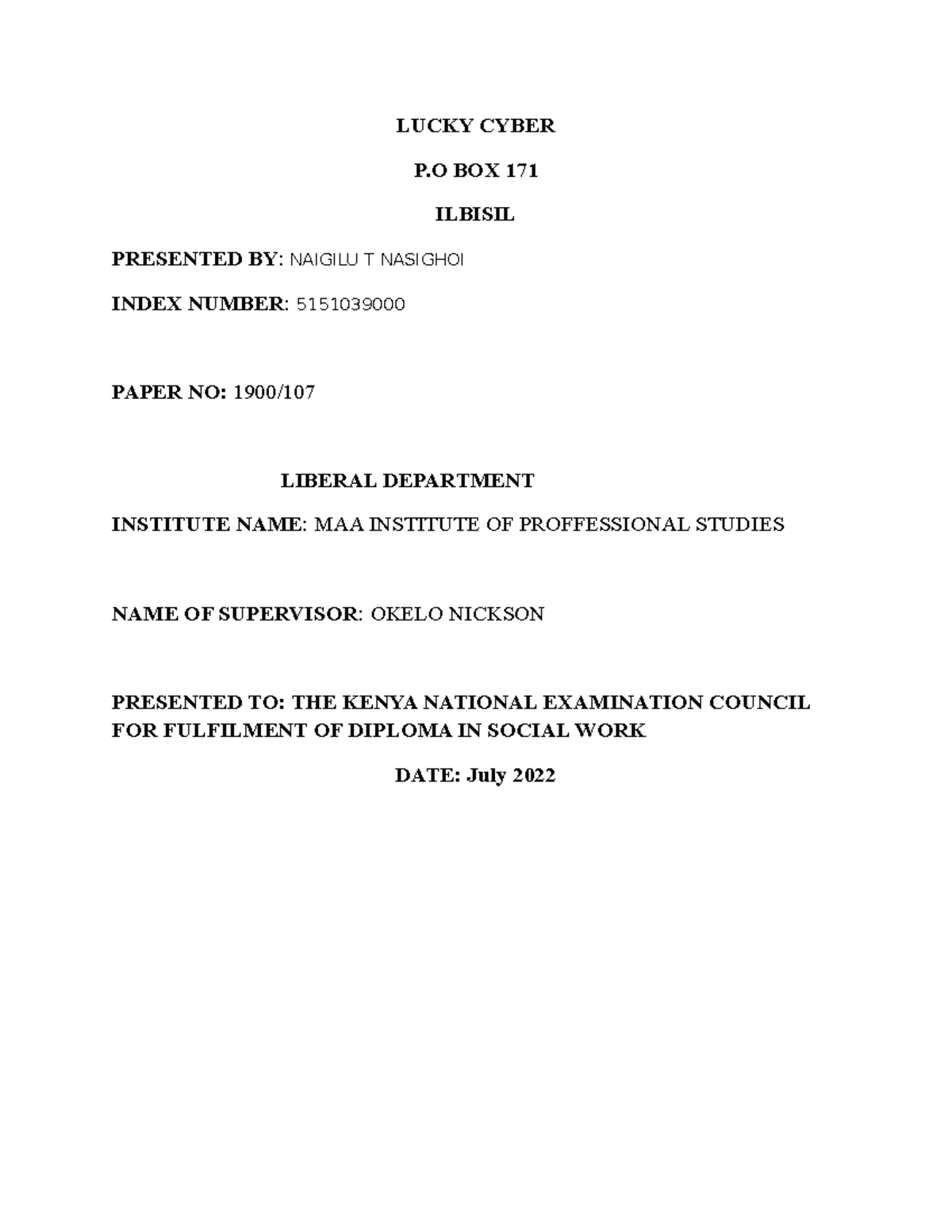 116536 Full time classes BSc. Economics JKUAT Studocu