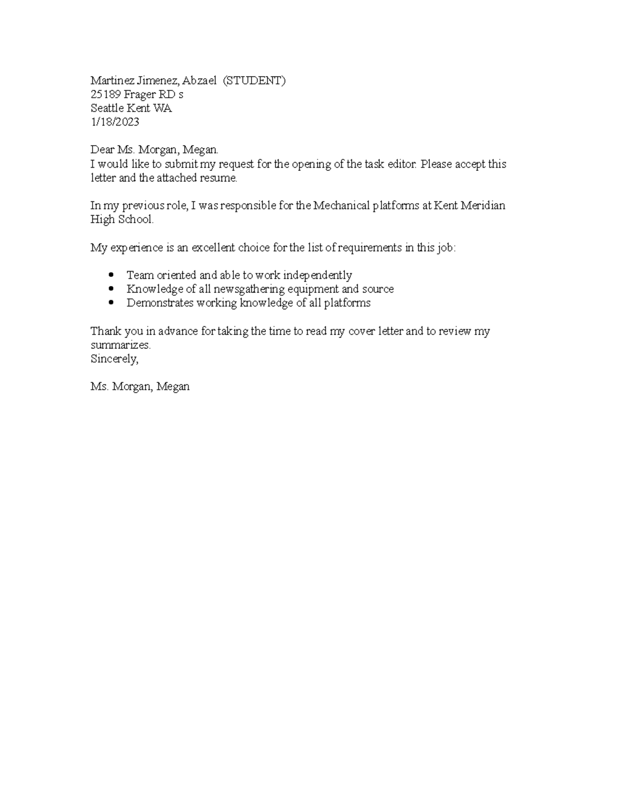 Cover Letter Template - assignments - Martinez Jimenez, Abzael (STUDENT ...