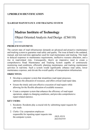 CS8592 OOAD UNIT V - CS8592 Object Oriented Analysis And Design V-Sem ...