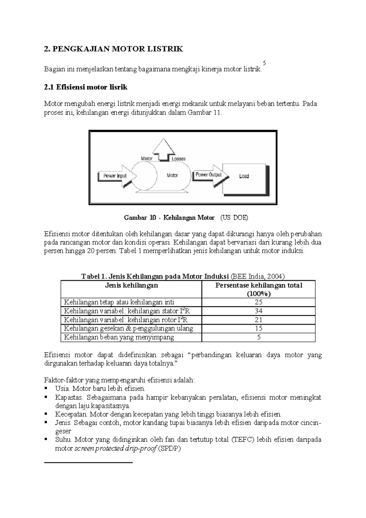 Modul Motor Listrik 4 - 2. PENGKAJIAN MOTOR LISTRIK 5 Bagian Ini ...