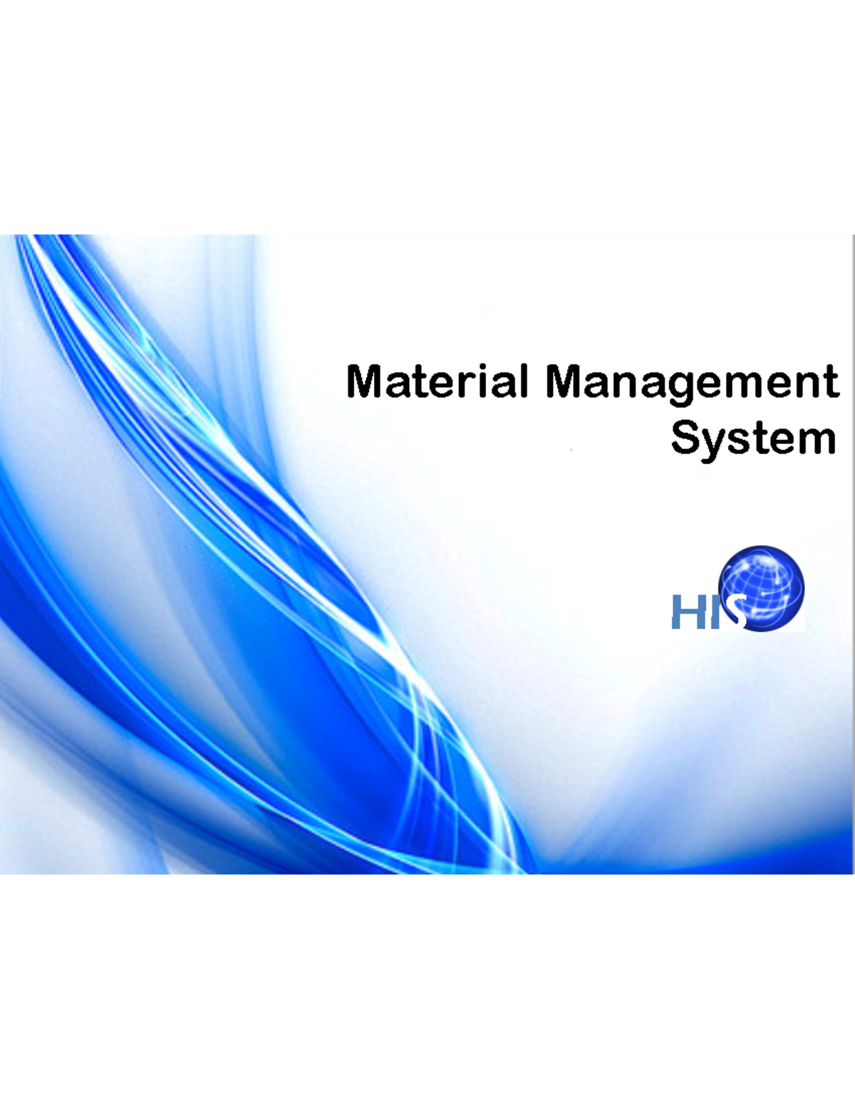12 - ... - Material Management System MATERIALS MANAGEMENT SYSTEM The ...