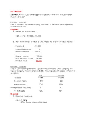 Acc 124 - assignment - Intermediate Accounting 1 - Studocu