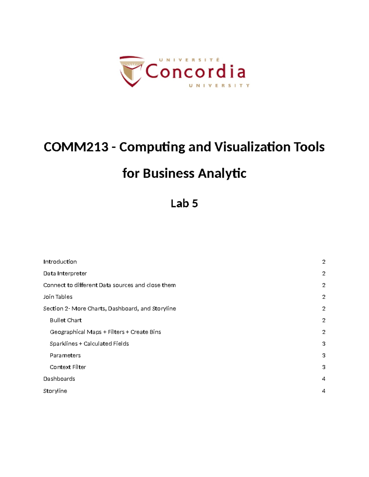 Lab 5 - instructions - COMM213 - Computing and Visualization Tools ...