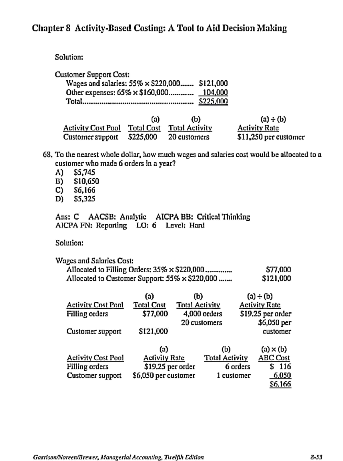 ACC808 372 - Jxjx - Chapter 8 Costing: A Tool to Aid Decision Making ...