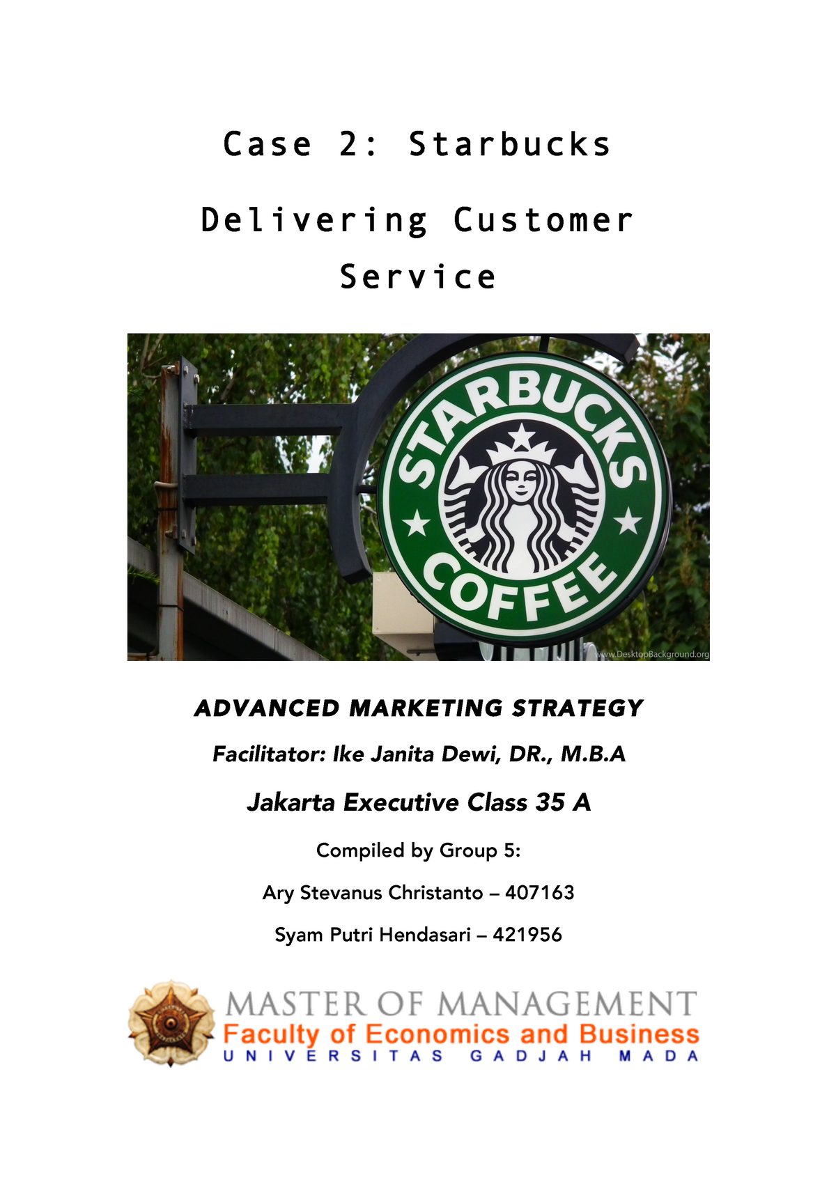 starbucks delivering customer service case study analysis