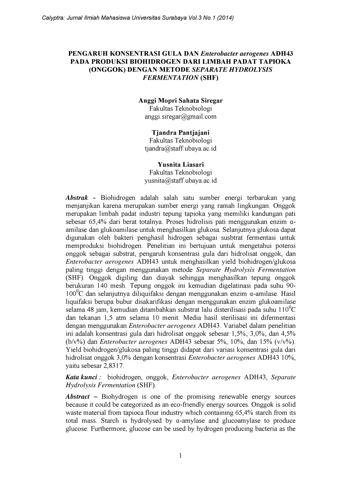 Summary Pdf Corporate Pengaruh Konsentrasi Gula Dan Enterobacter Aerogenes Adh Pada Produksi 3978