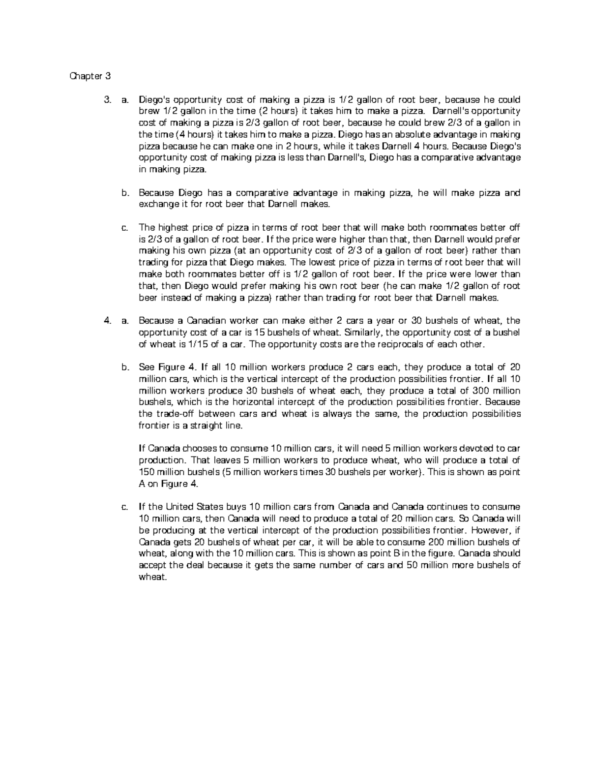 Chapter+03 Solution - hw question - Chapter 3 a. Diego's opportunity ...