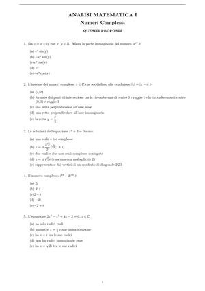 Analisi Matematica I 16acfln Polito Studocu