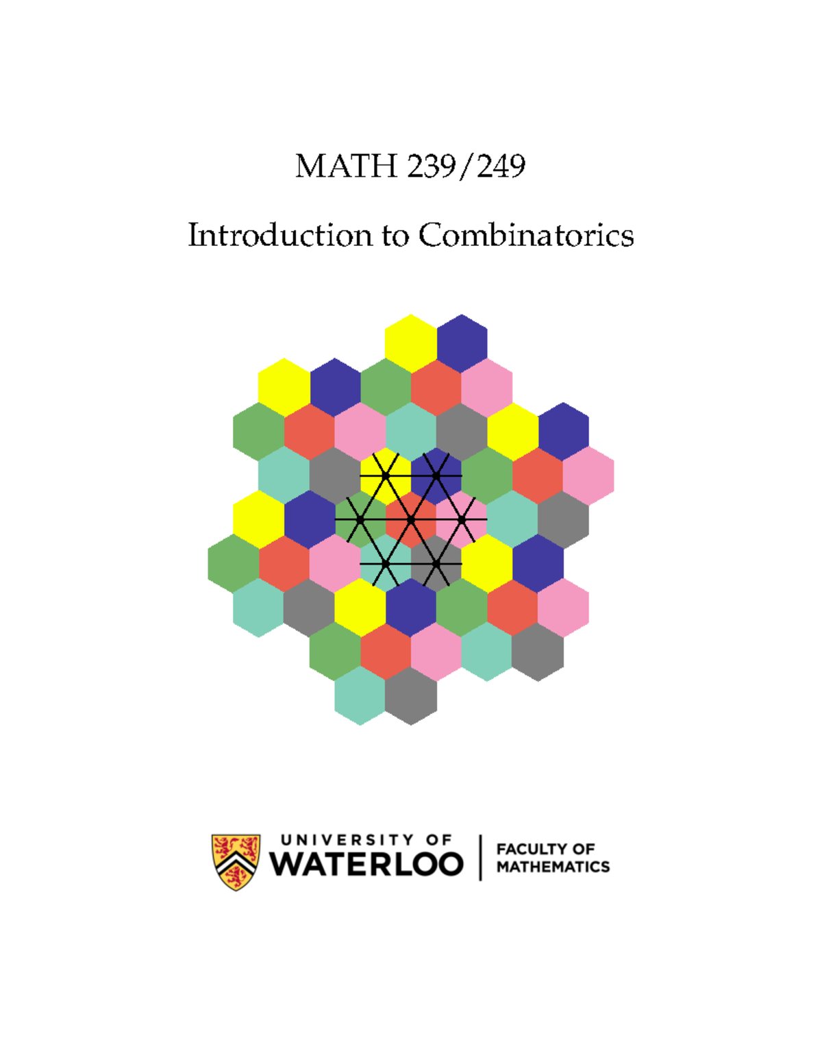 MATH 239 Part I Enumeration - MATH 239/ Introduction To Combinatorics ...