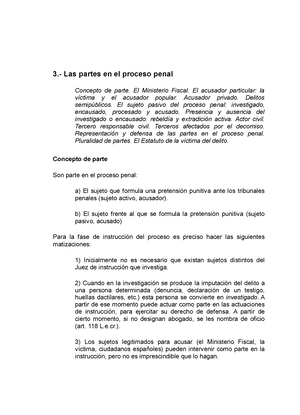 Derecho Procesal Penal - DERECHO PROCESAL PENAL TEMA 1: LOS TRIBUNALES ...