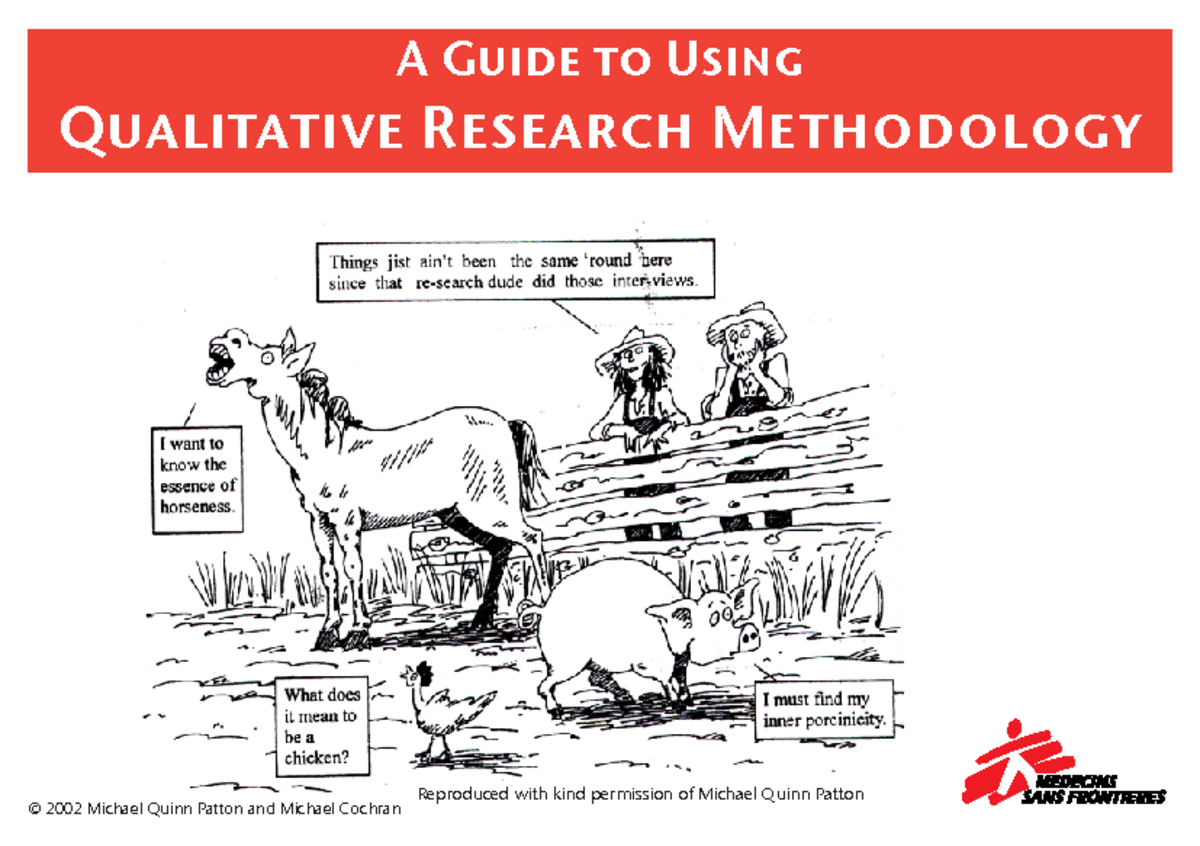 qualitative research & evaluation methods 2002