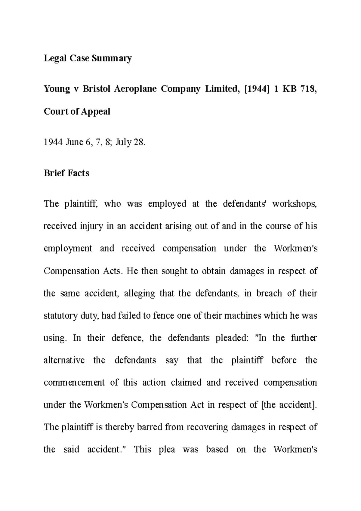 legal-case-summary-young-legal-case-summary-young-v-bristol-aeroplane