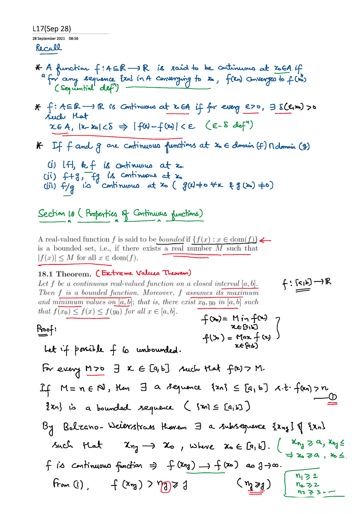 Era notes-18 - lecture notes - Elementary Real Analysis - Studocu