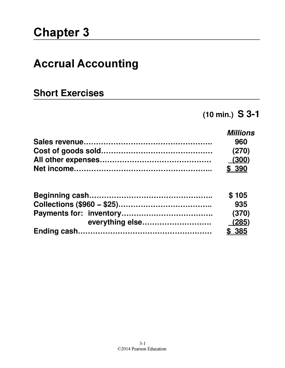 Chapter 3 - Textbook Answer - Chapter 3 Accrual Accounting Short ...