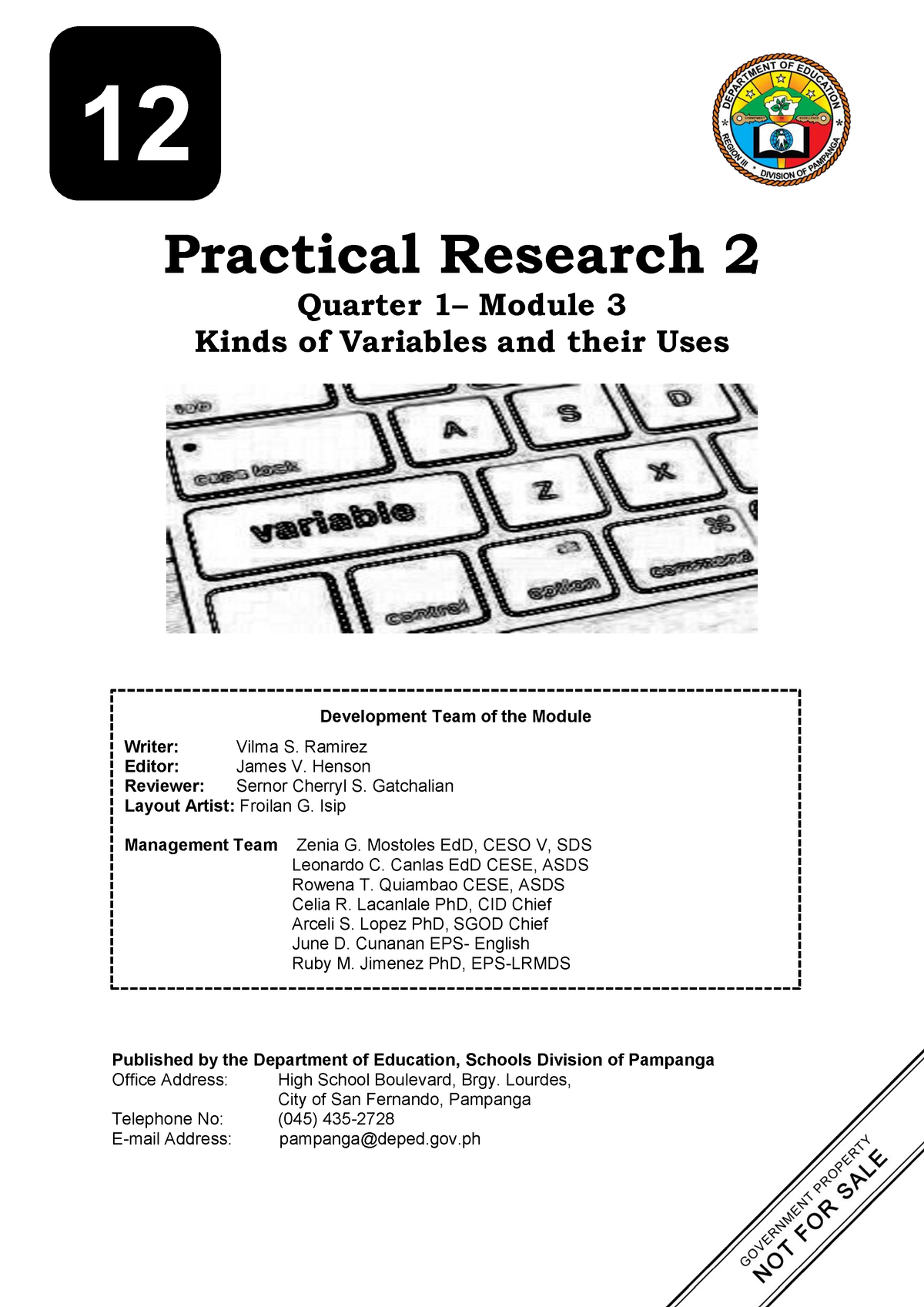 kinds of research variables and their uses