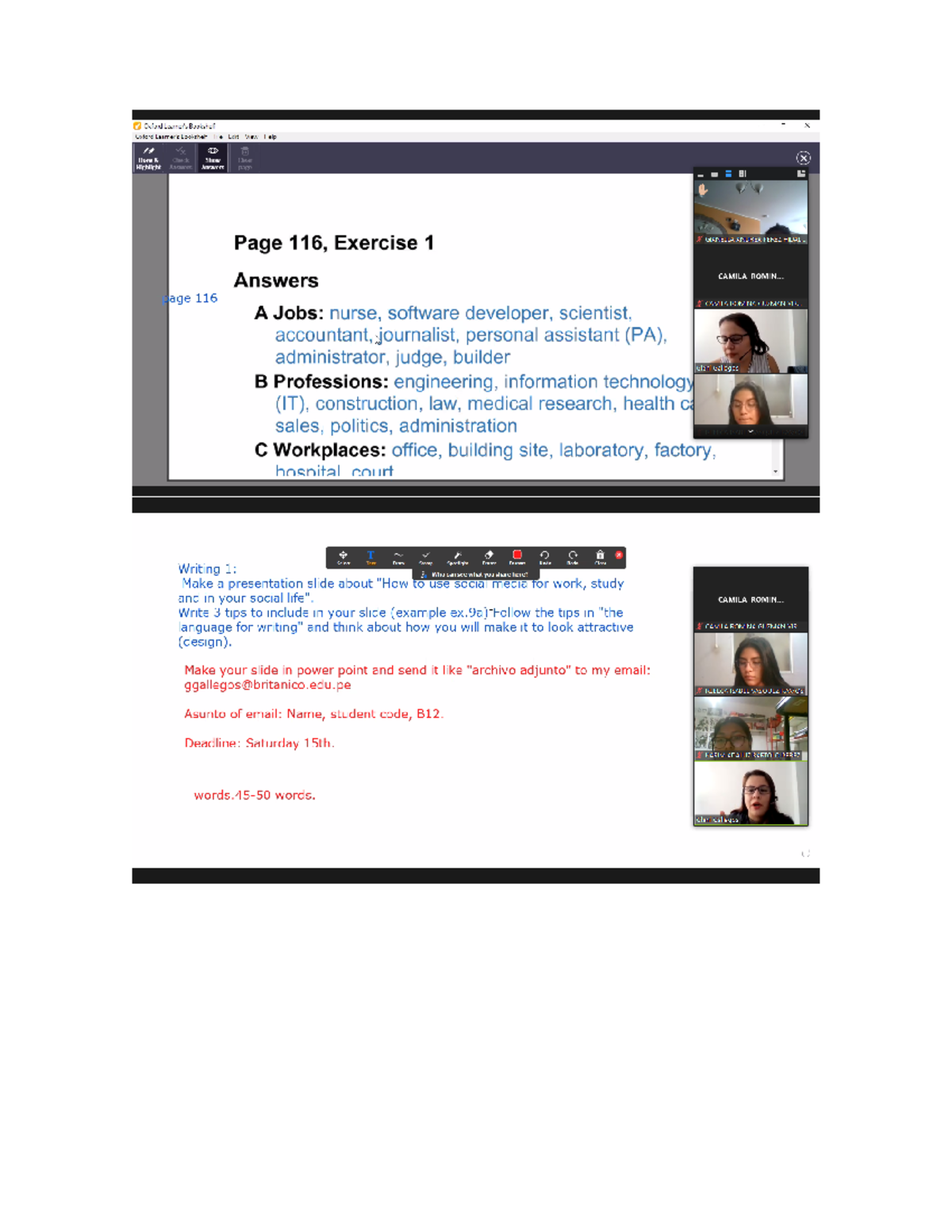 1 writing - writin ingles - Ingles - Studocu