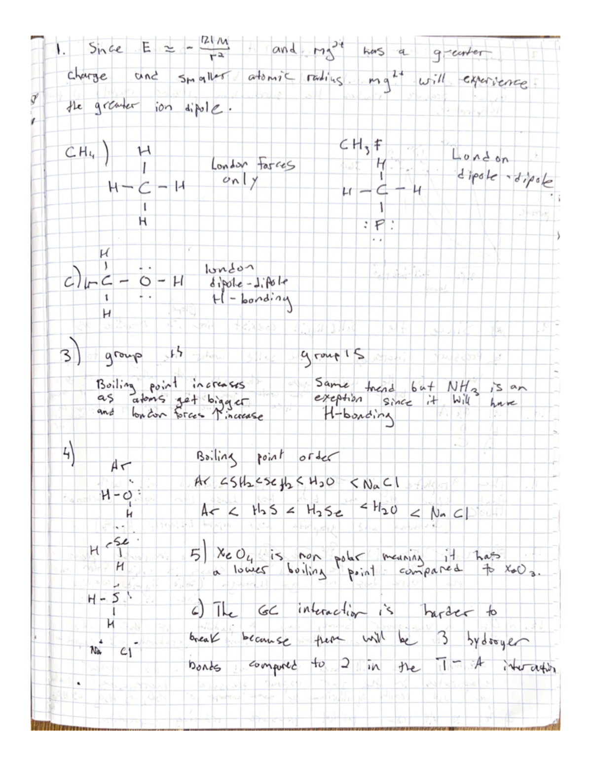 First half of worksheet 4 1. Since E p2 and Mg 24 has a greater