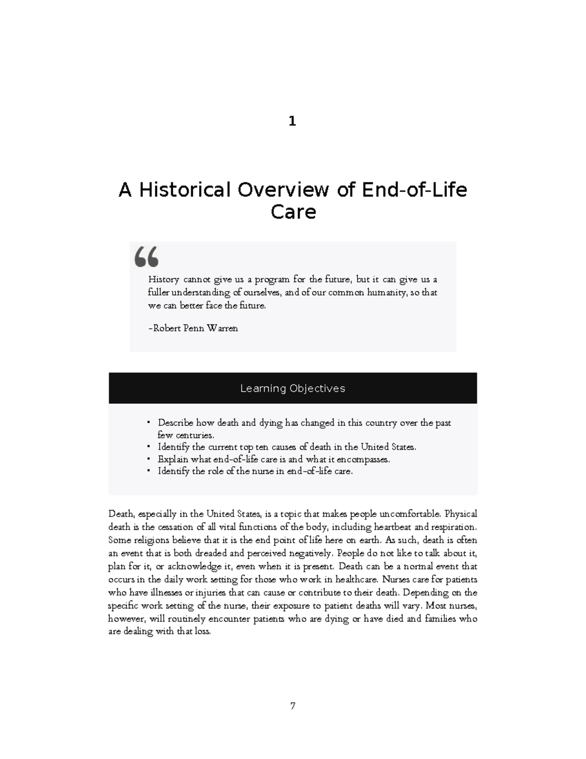 Nursing care at the end of life what every clinician should know 1 - 1 ...