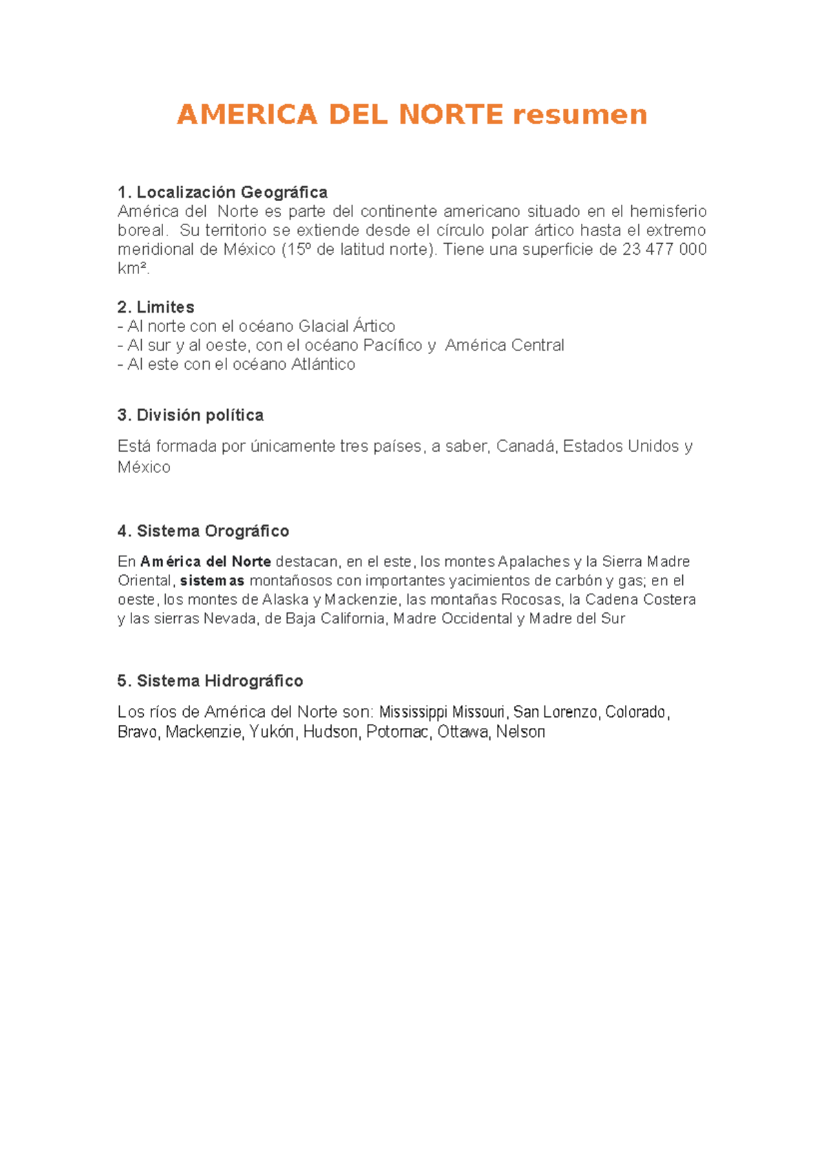 America DEL Norte resumen AMERICA - Thumb 1200 1696 