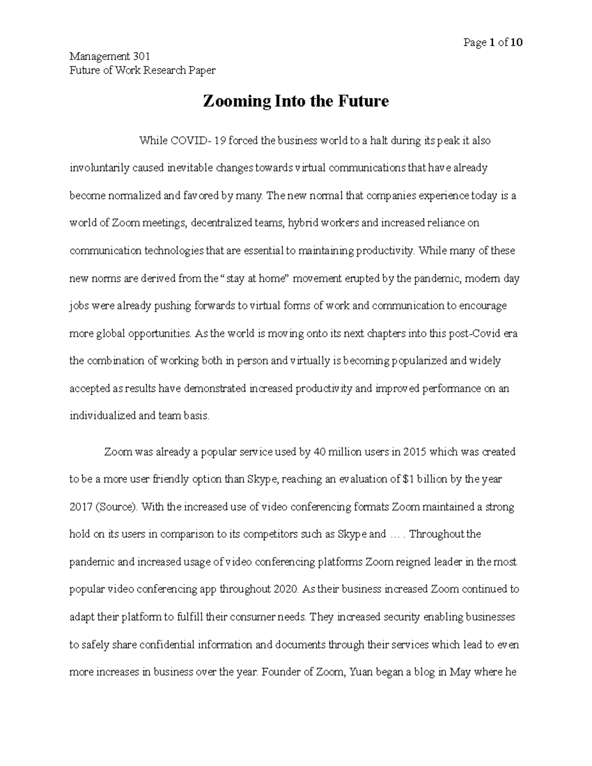 future of work research paper